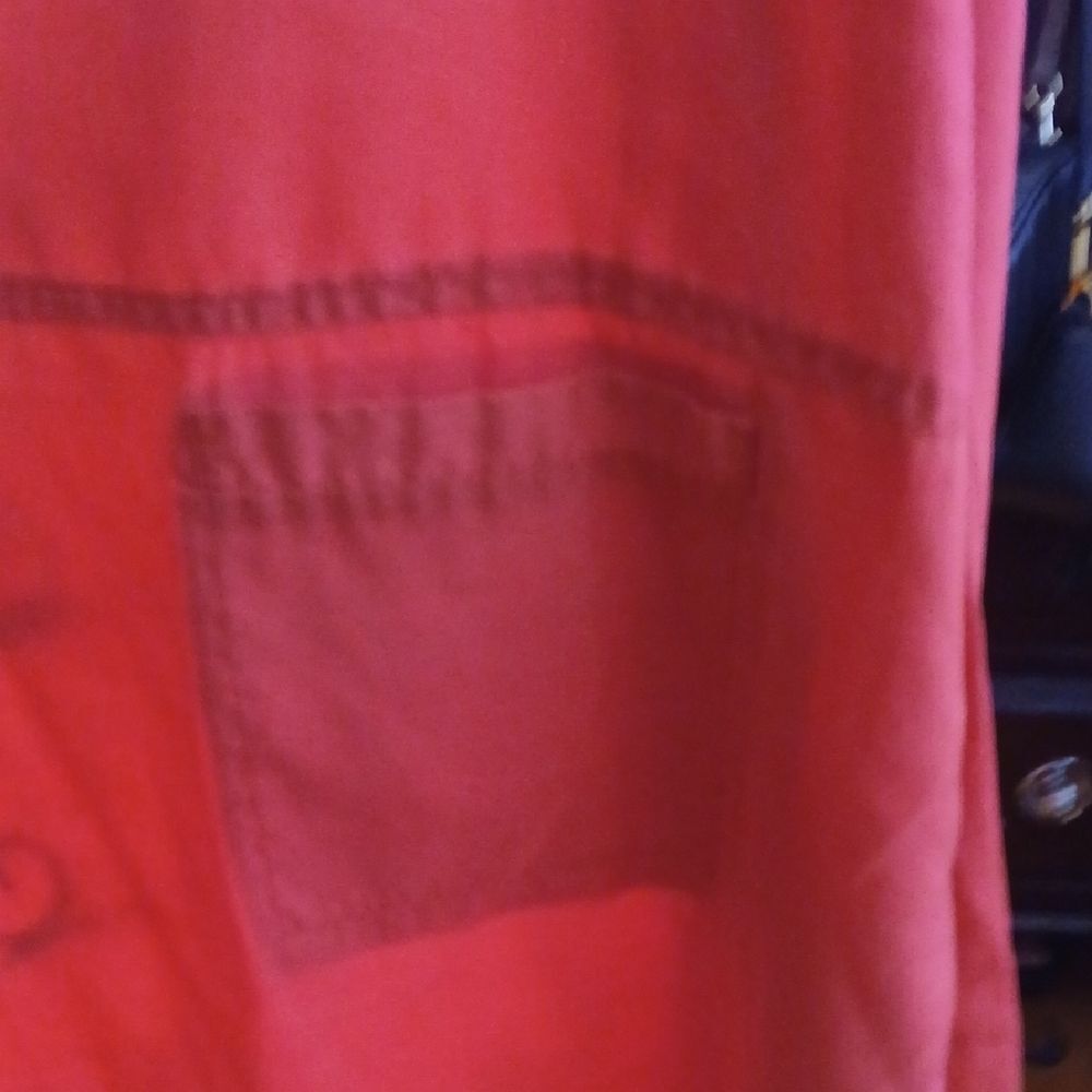 Red Sheer Blouse - Picture 3 of 4